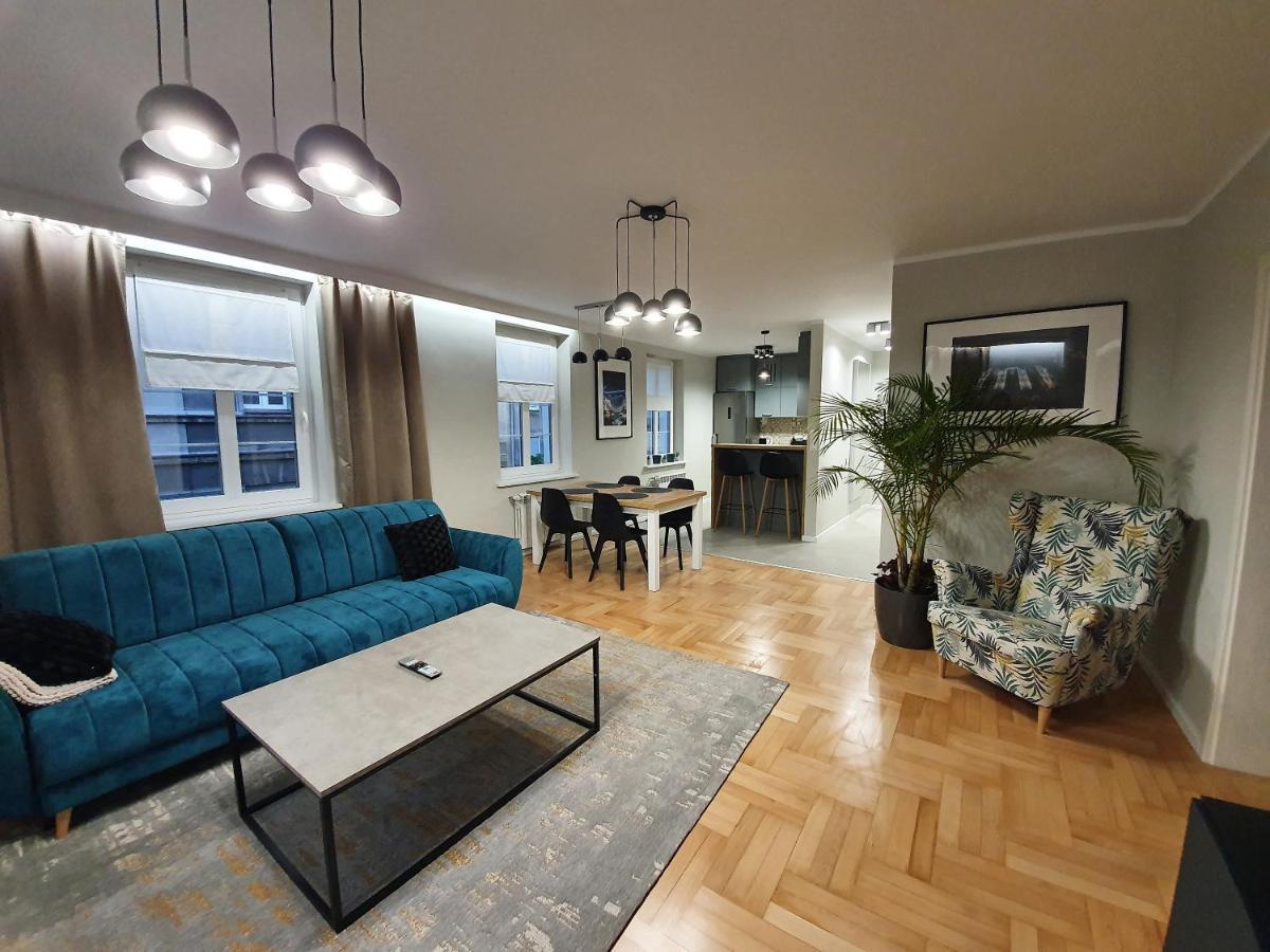 Centrum Nowy Apartament Wysoka Gliwice Dış mekan fotoğraf